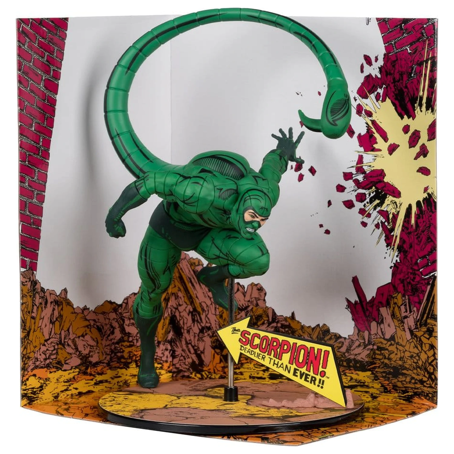Marvel Collection PVC Figur 1/10 Scorpion (The Amazing Spider-Man #318) 17 cm Produktfoto