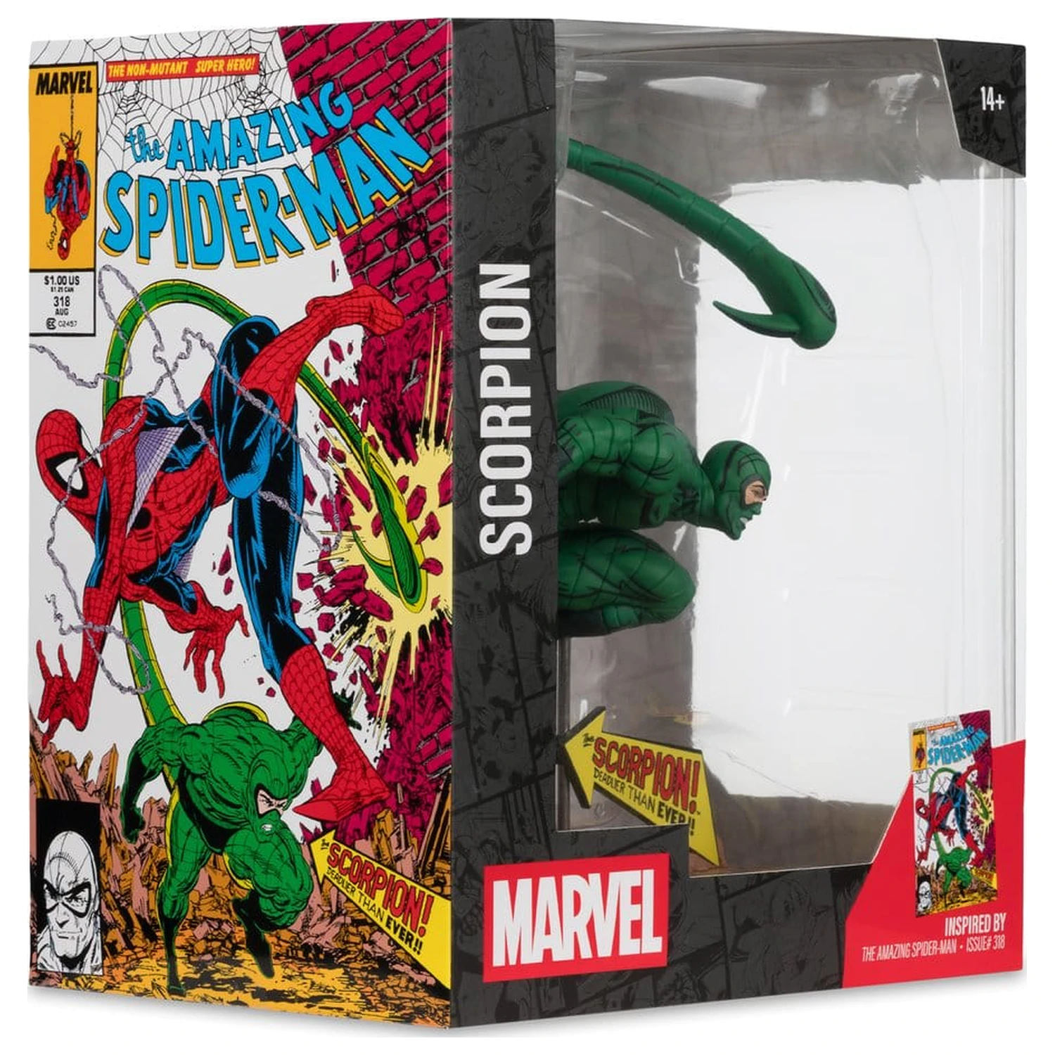 Marvel Collection PVC Figur 1/10 Scorpion (The Amazing Spider-Man #318) 17 cm Produktfoto