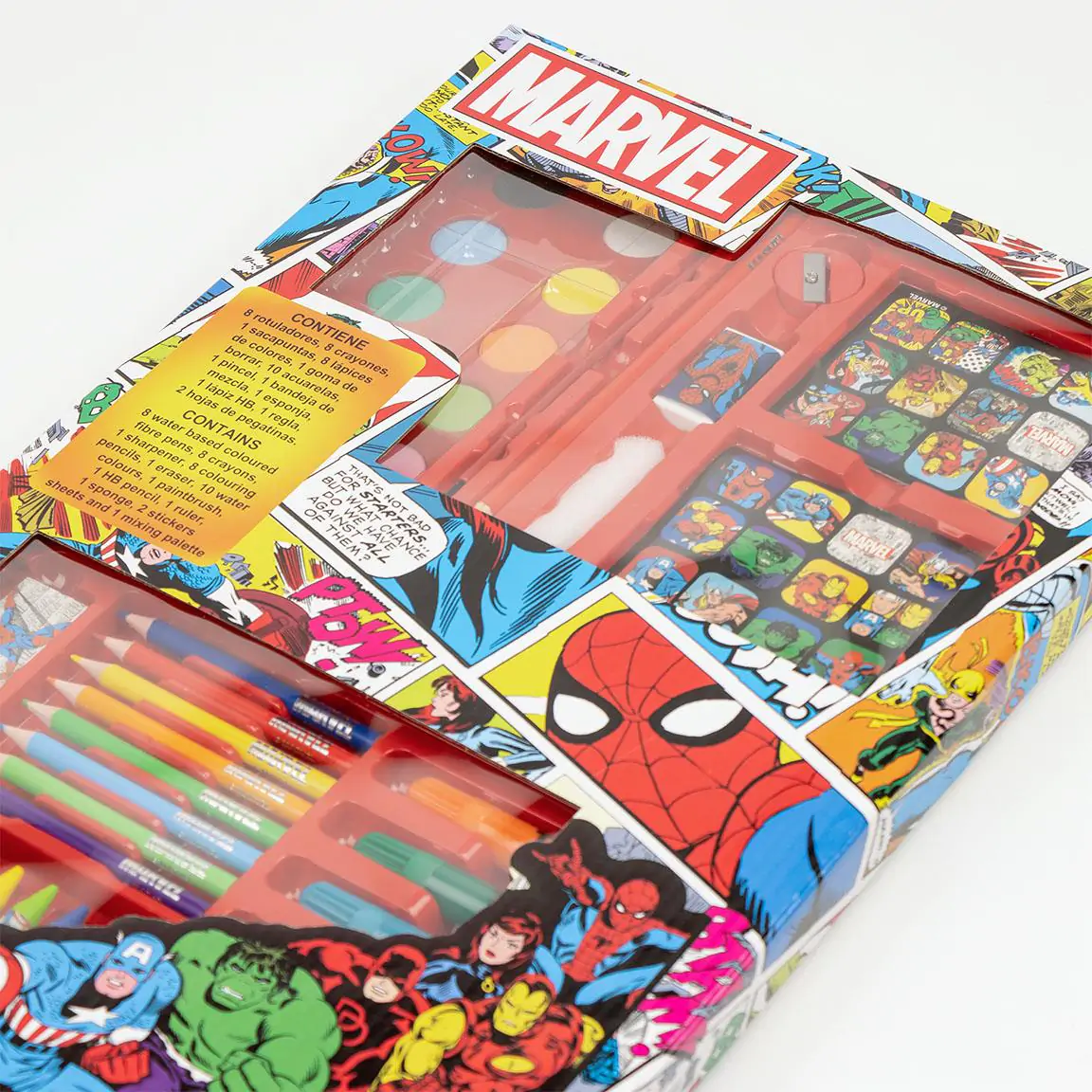 Marvel Colouring Schreibwaren set Produktfoto