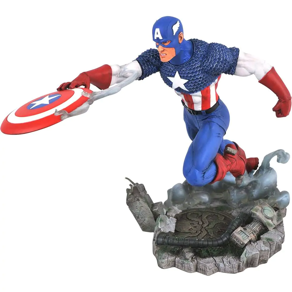 Marvel Comic Gallery Vs. PVC Statue Captain America 25 cm Produktfoto