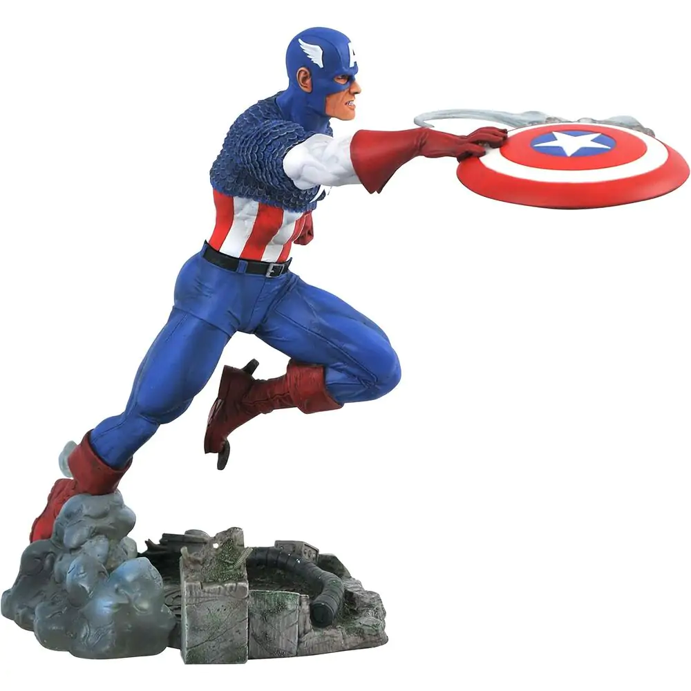 Marvel Comic Gallery Vs. PVC Statue Captain America 25 cm Produktfoto