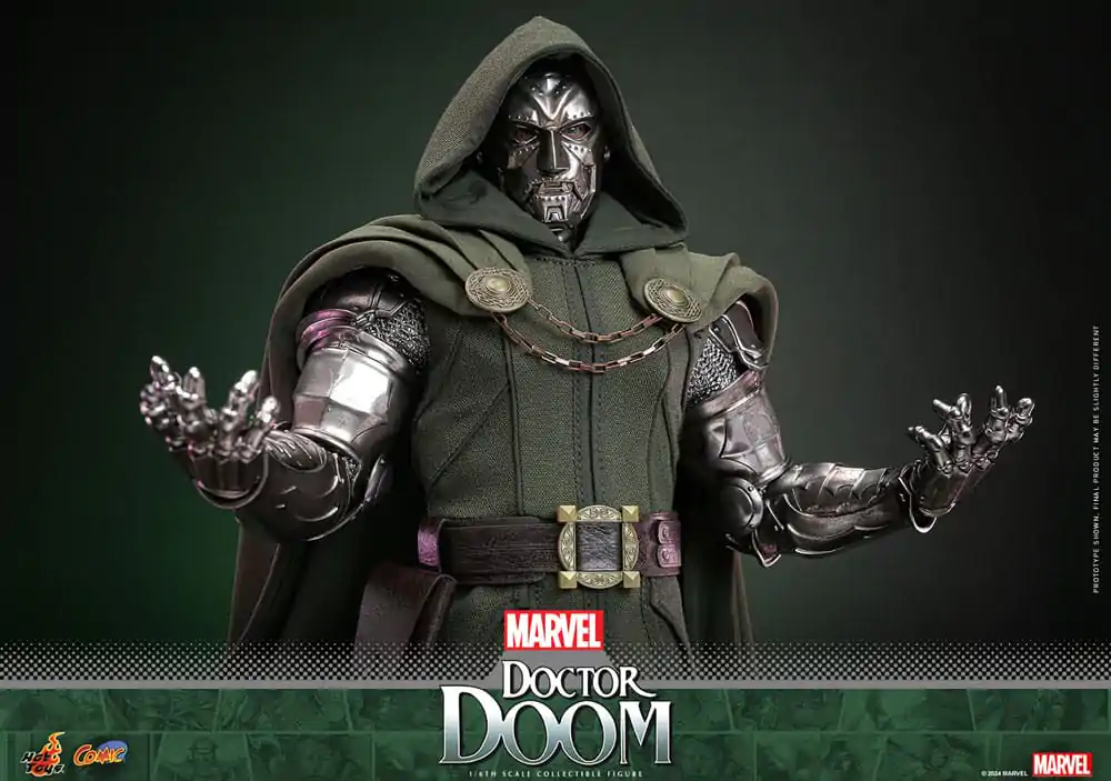 Marvel Comic Masterpiece Actionfigur 1/6 Doctor Doom 33 cm termékfotó