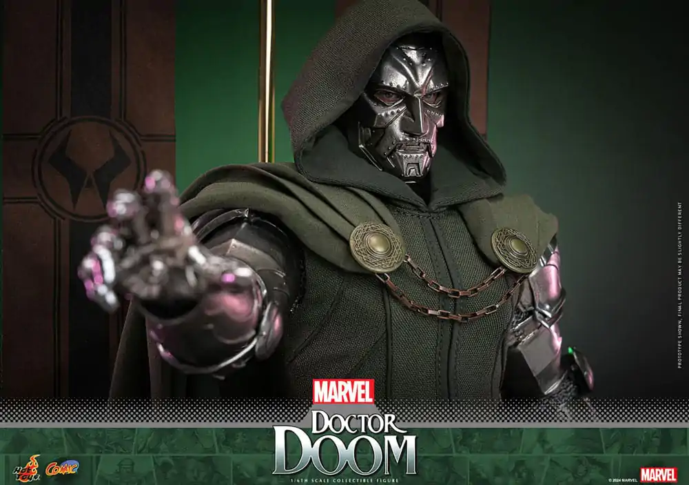 Marvel Comic Masterpiece Actionfigur 1/6 Doctor Doom 33 cm termékfotó