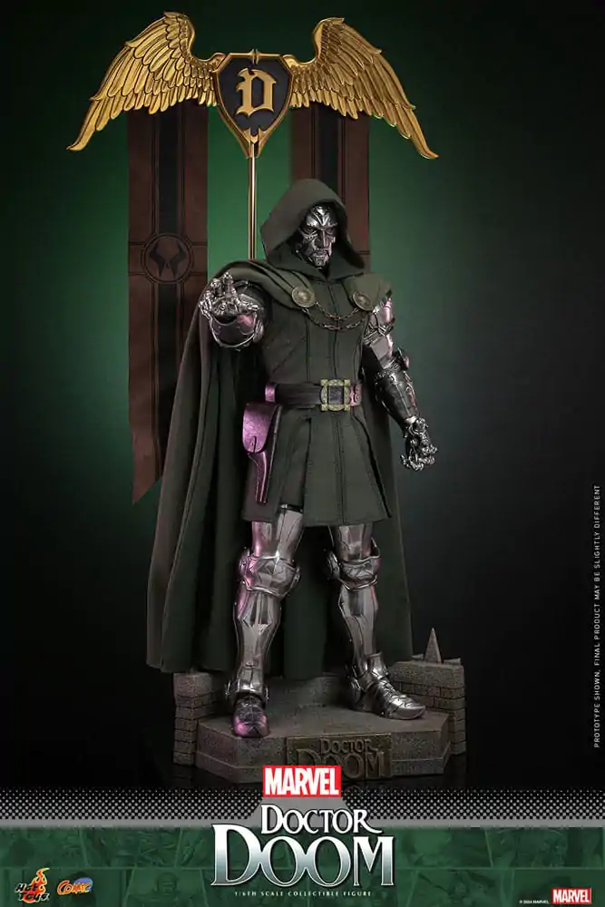 Marvel Comic Masterpiece Actionfigur 1/6 Doctor Doom 33 cm termékfotó