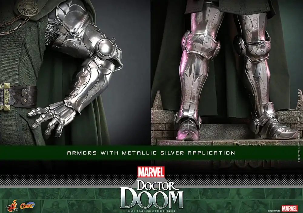 Marvel Comic Masterpiece Actionfigur 1/6 Doctor Doom 33 cm termékfotó