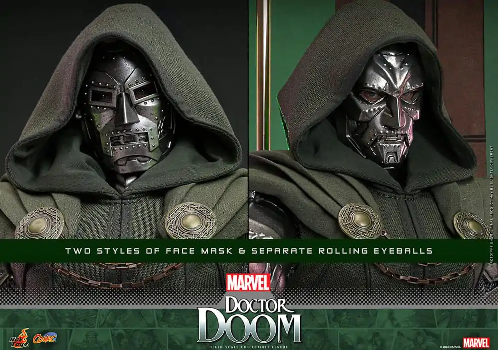 Marvel Comic Masterpiece Actionfigur 1/6 Doctor Doom 33 cm termékfotó