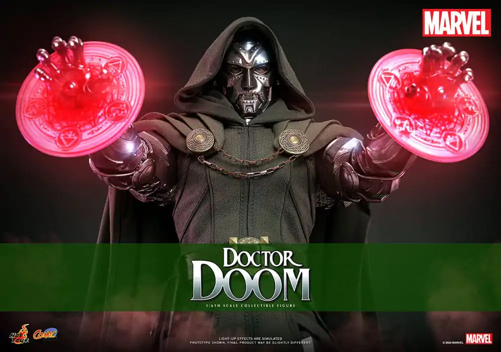 Marvel Comic Masterpiece Actionfigur 1/6 Doctor Doom 33 cm termékfotó