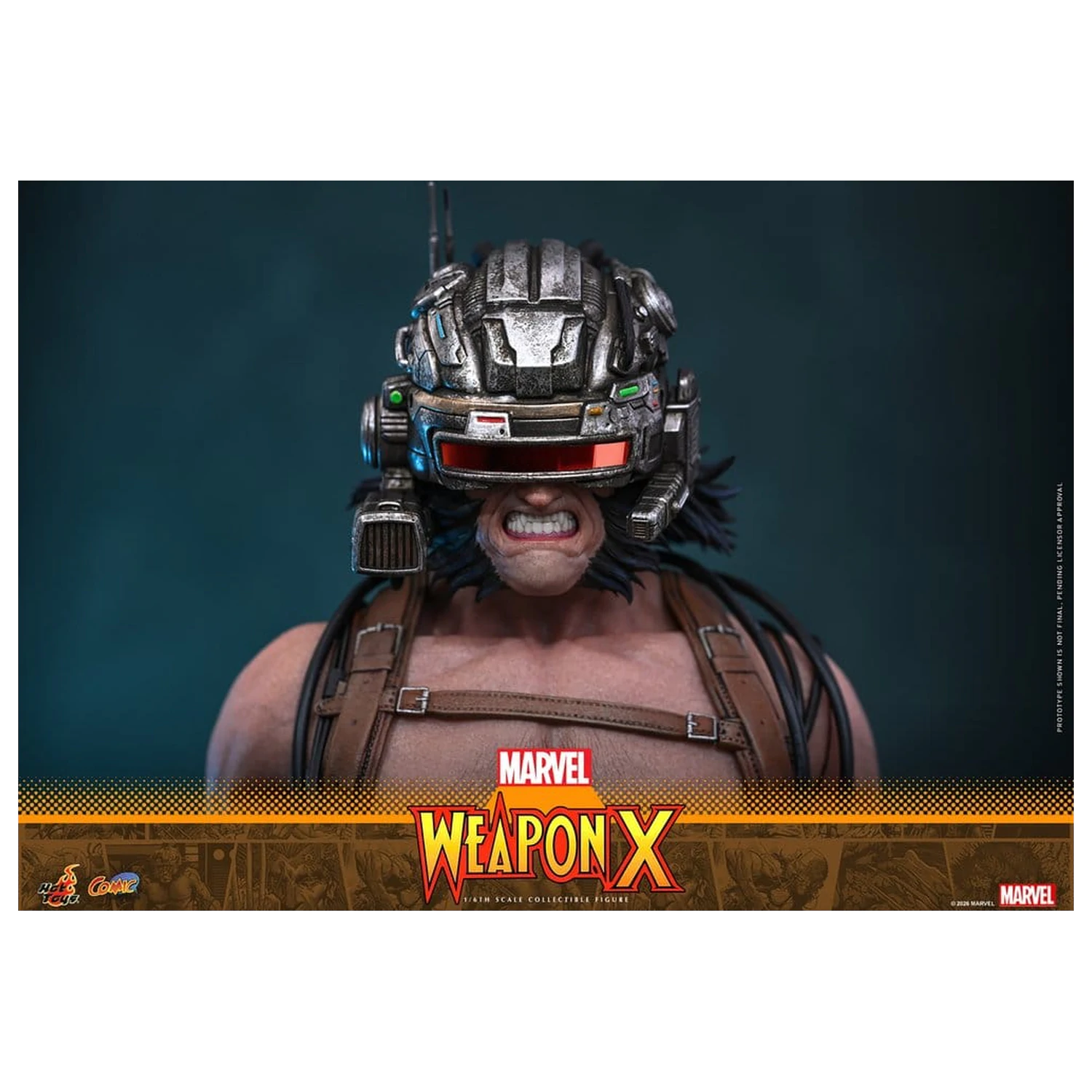 Marvel Comic Meisterwerk Action Figur 1/6 Weapon X 31 cm Produktfoto
