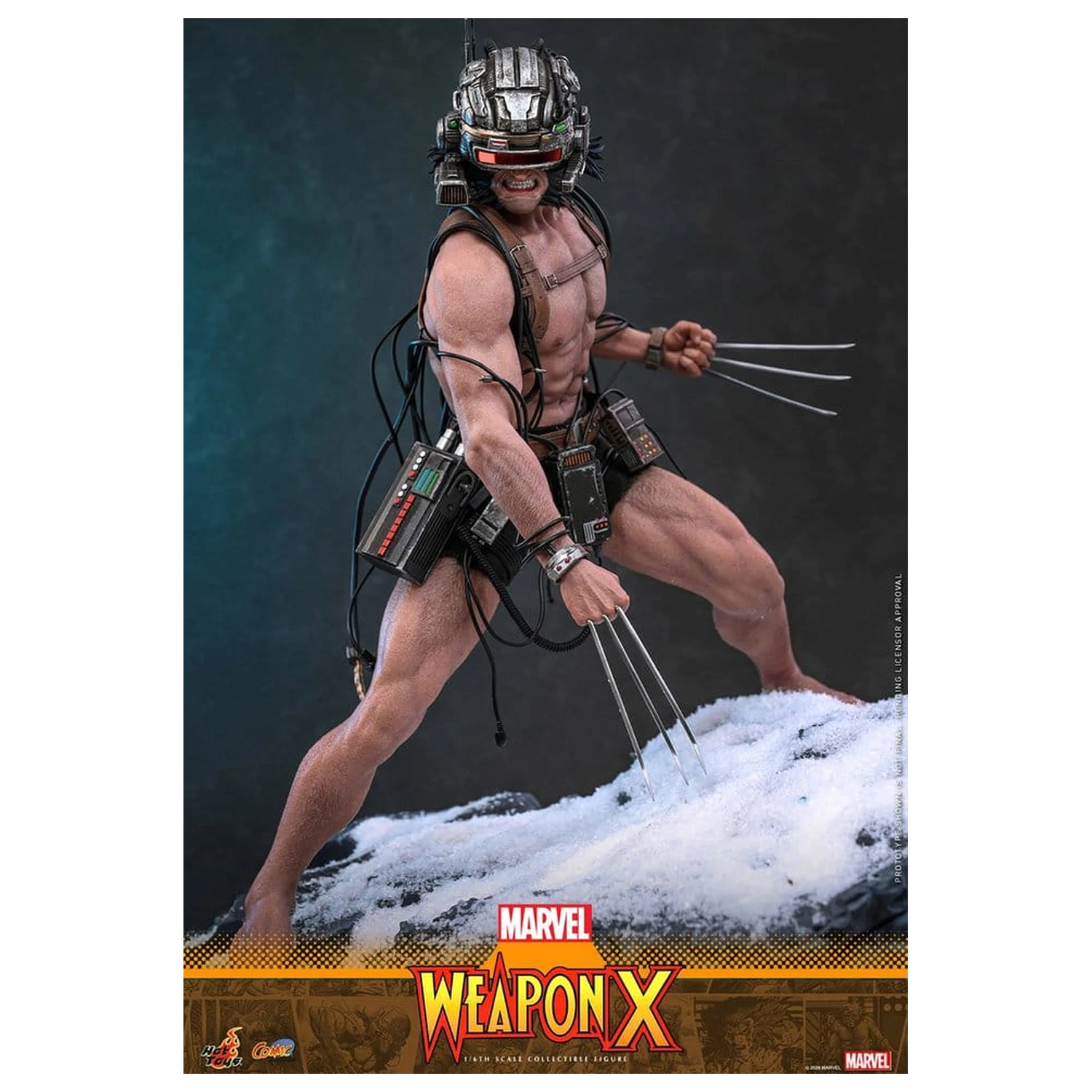 Marvel Comic Meisterwerk Action Figur 1/6 Weapon X 31 cm Produktfoto