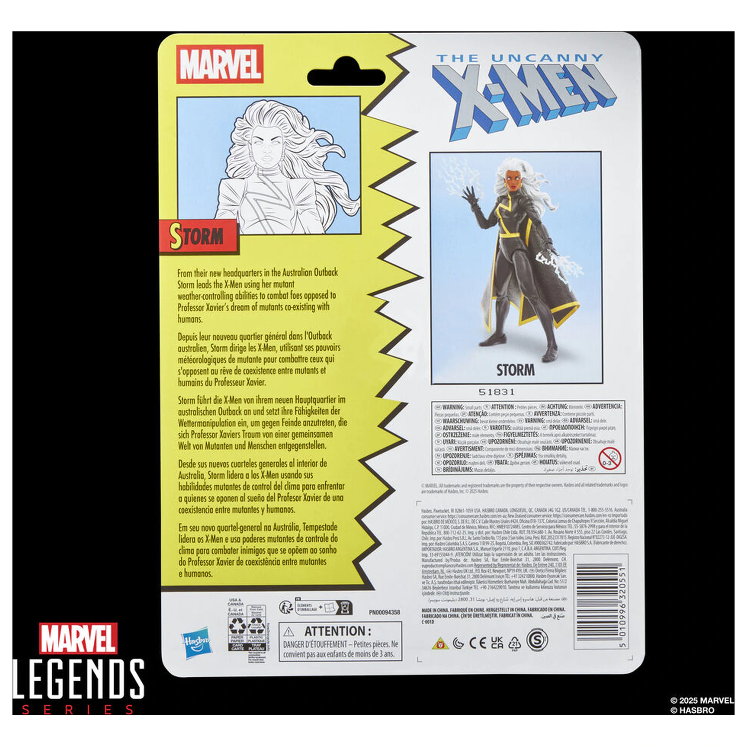 Marvel Comic The Uncanny X-Men Storm Figur 15 cm Produktfoto