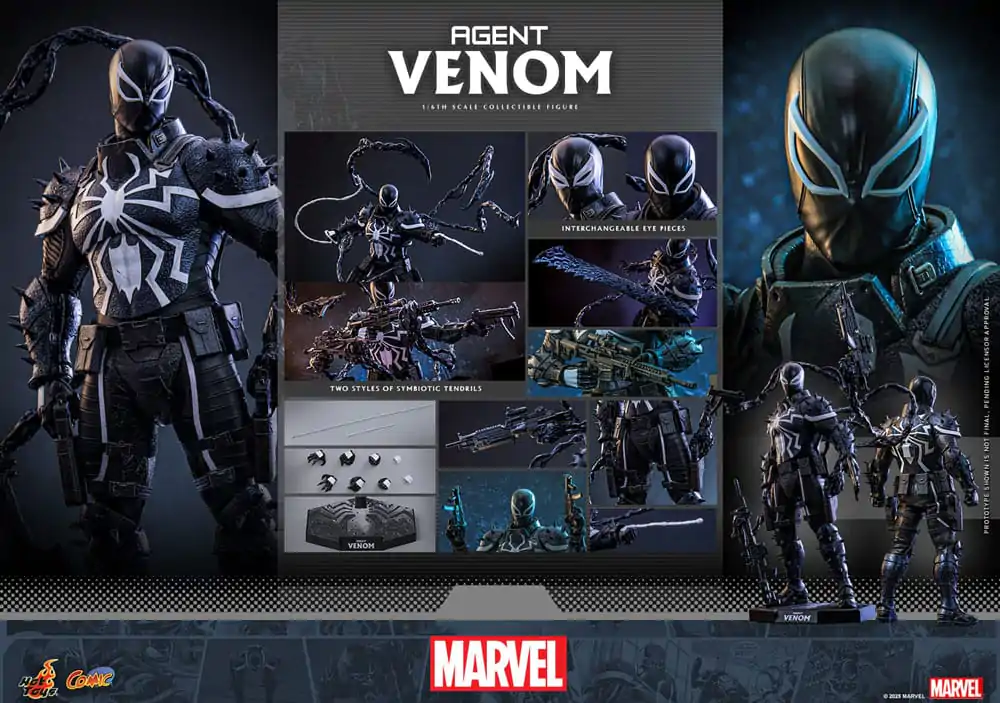 Marvel Comics Actionfigur 1/6 Agent Venom 32 cm Produktfoto