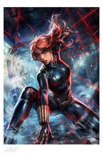 Marvel Comics Kunstdruck Black Widow 46 x 61 cm - ungerahmt Produktfoto