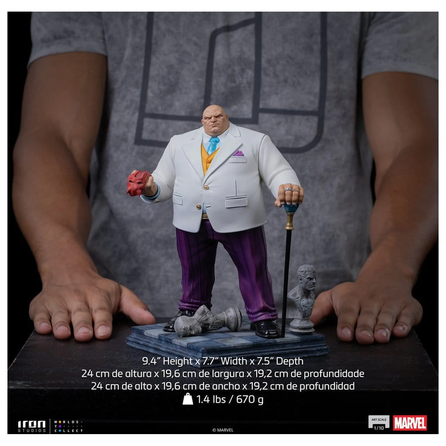 Marvel Comics Art Scale Statue 1/10 Kingpin 24 cm Produktfoto