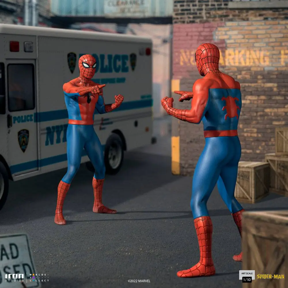 Marvel Comics Art Scale Statue 1/10 Spider-Man (1967 Animated TV Series) 21 cm Produktfoto