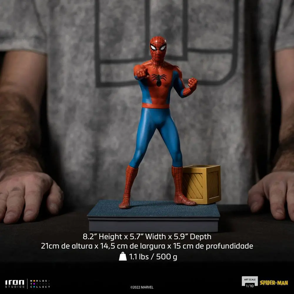 Marvel Comics Art Scale Statue 1/10 Spider-Man (1967 Animated TV Series) 21 cm Produktfoto