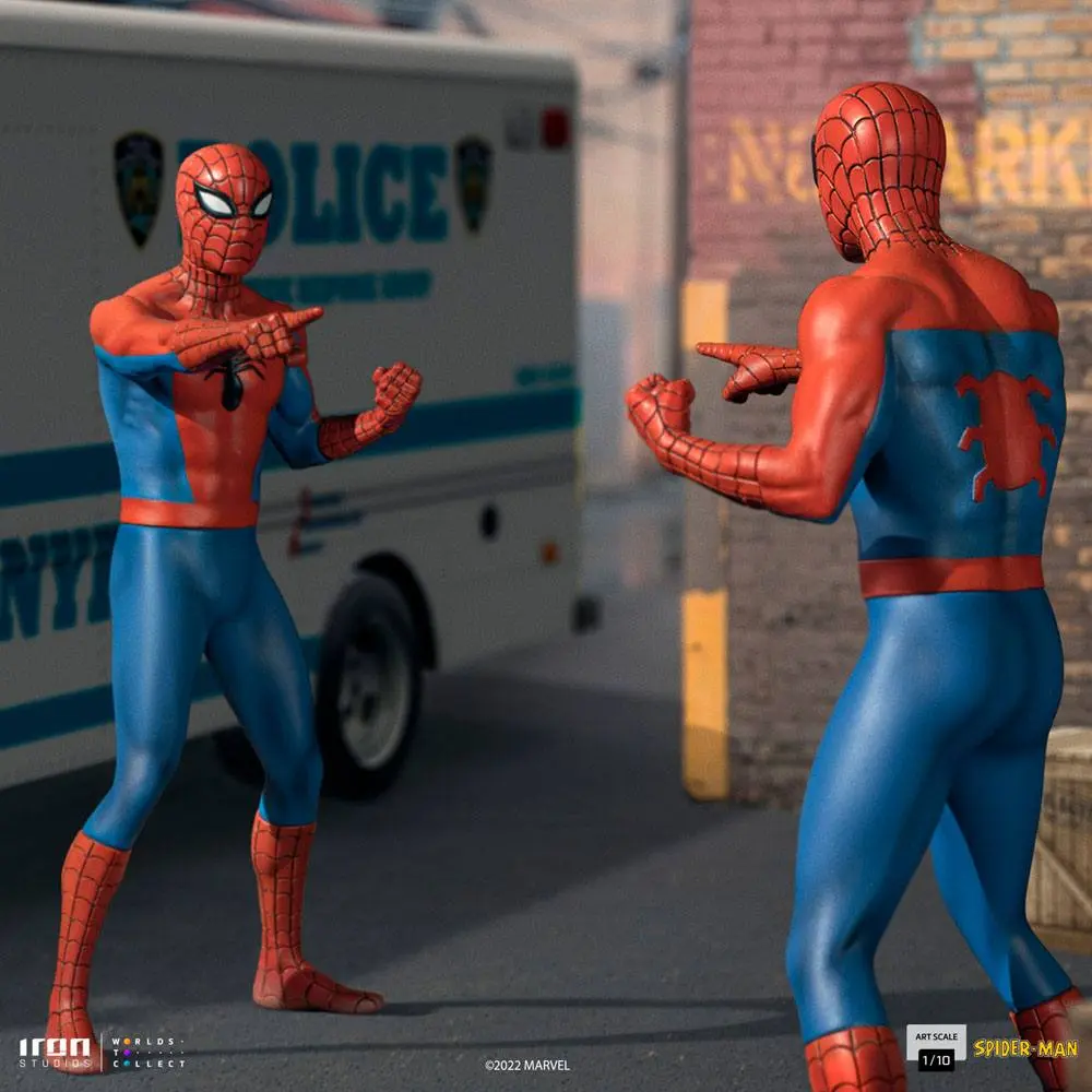 Marvel Comics Art Scale Statue 1/10 Spider-Man (1967 Animated TV Series) 21 cm Produktfoto
