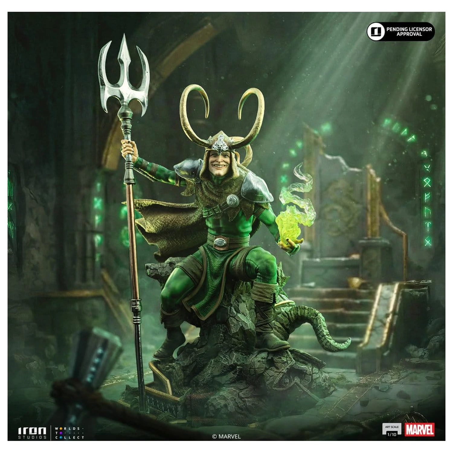 Marvel Comics Art Scale Statue 1/10 Loki 28 cm Produktfoto