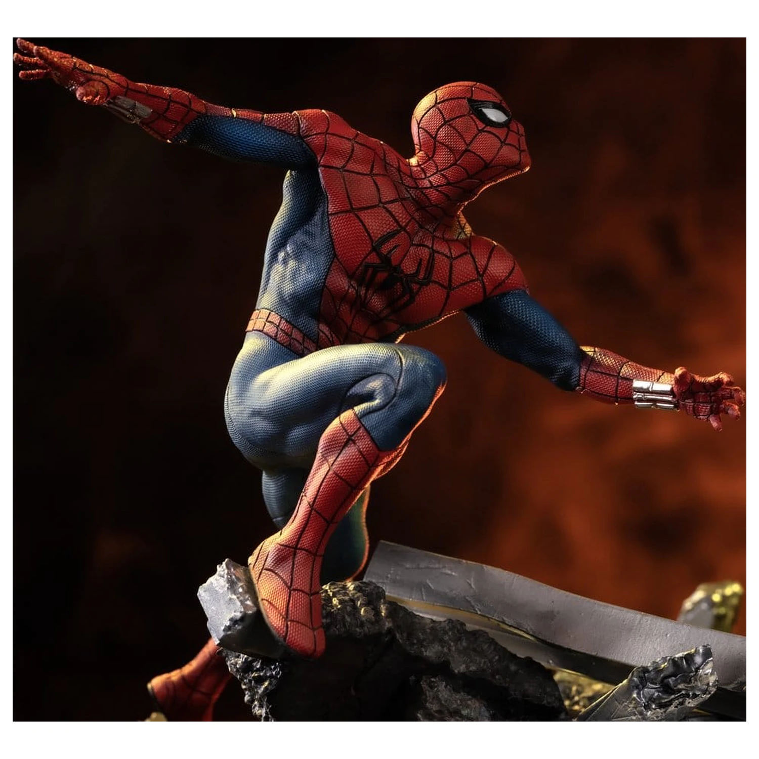Marvel Comics Art Scale Statue 1/10 Spider-Man vs Hulk 38 cm Produktfoto
