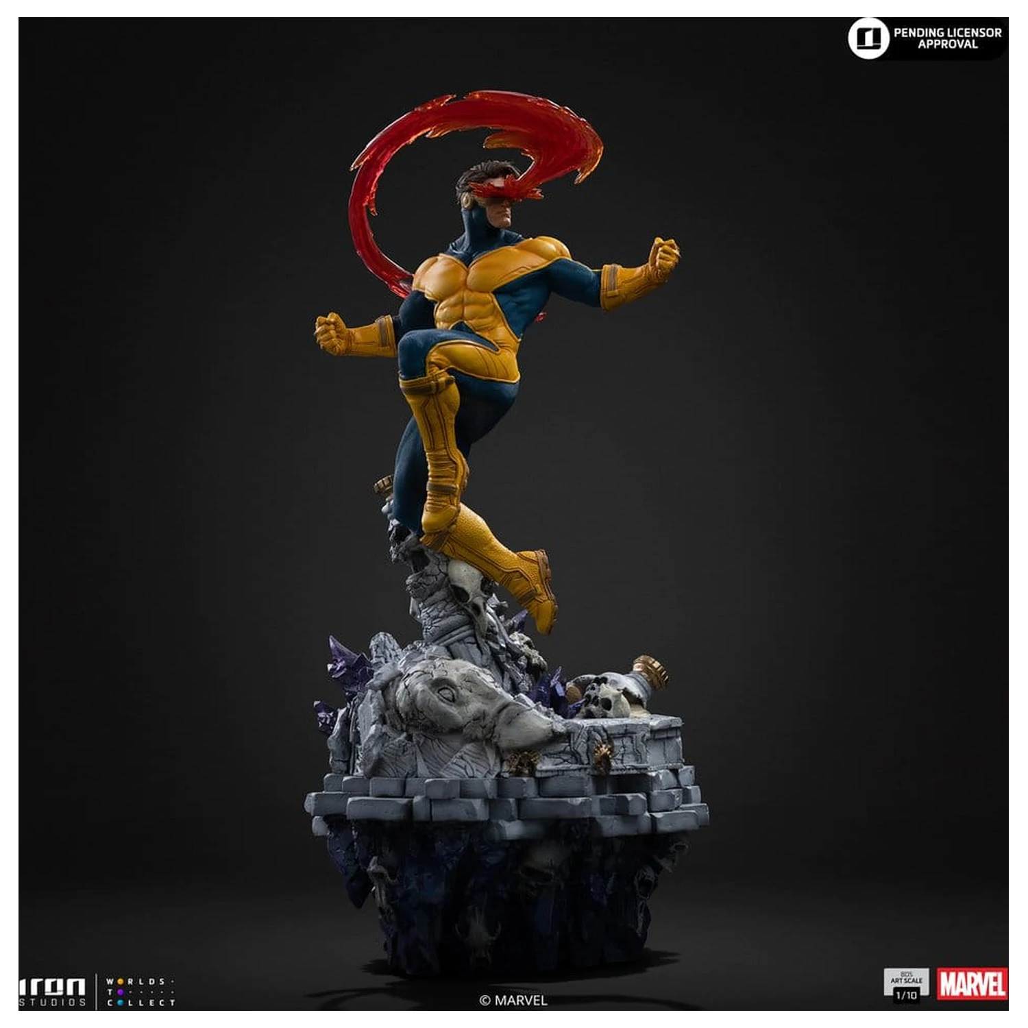 Marvel Comics BDS Art Scale Statue 1/10 Cyclops Deluxe 33 cm Produktfoto