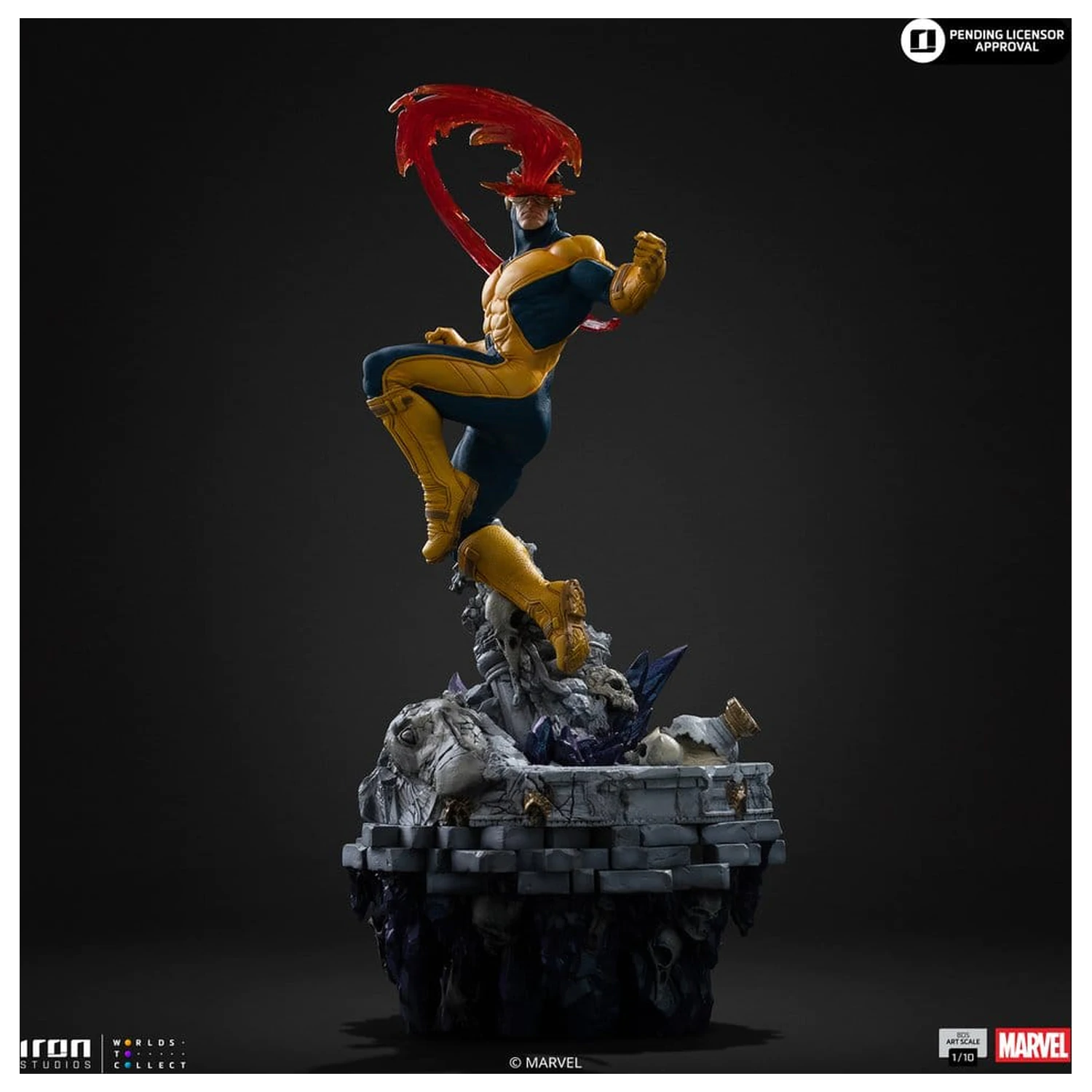 Marvel Comics BDS Art Scale Statue 1/10 Cyclops Deluxe 33 cm Produktfoto