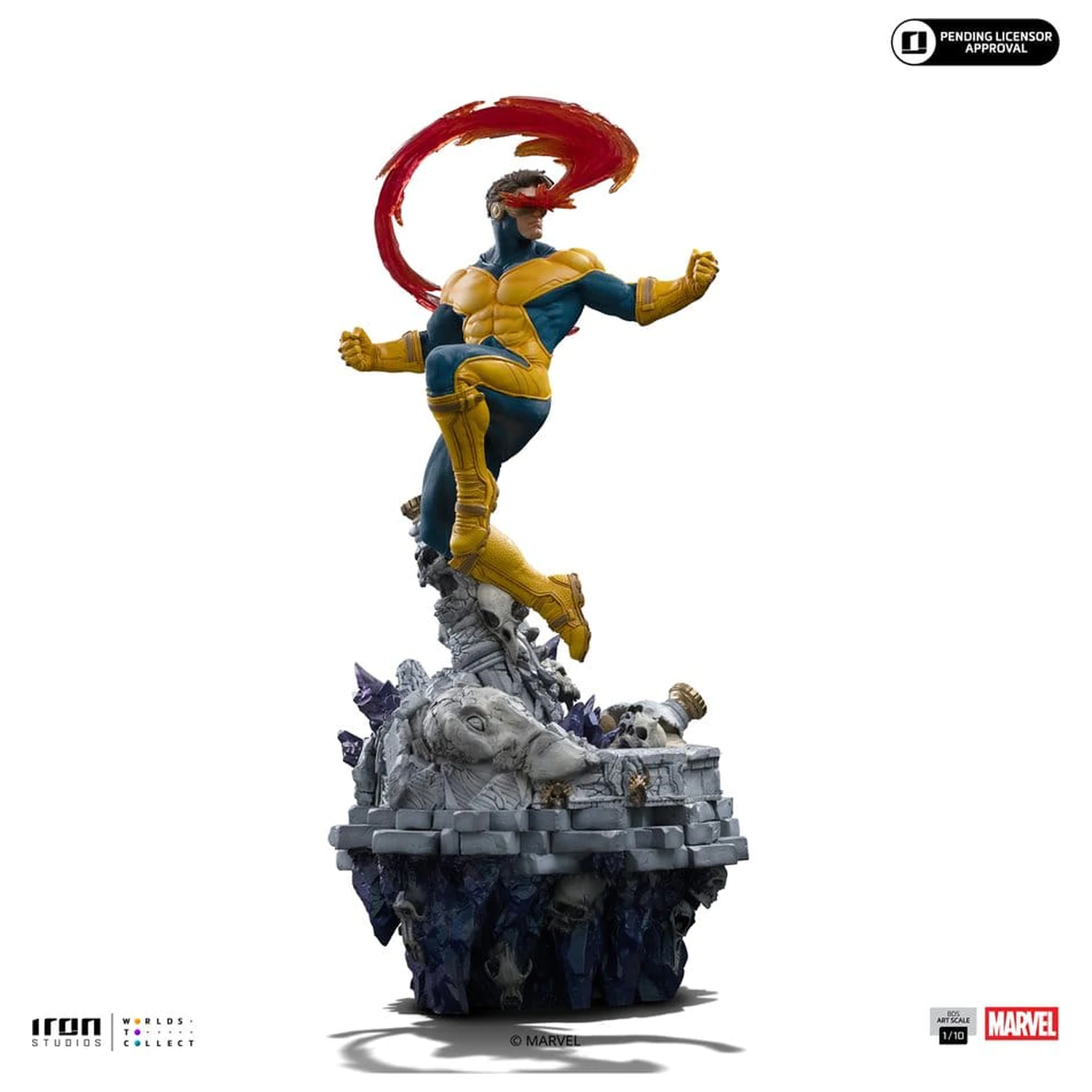 Marvel Comics BDS Art Scale Statue 1/10 Cyclops Deluxe 33 cm Produktfoto