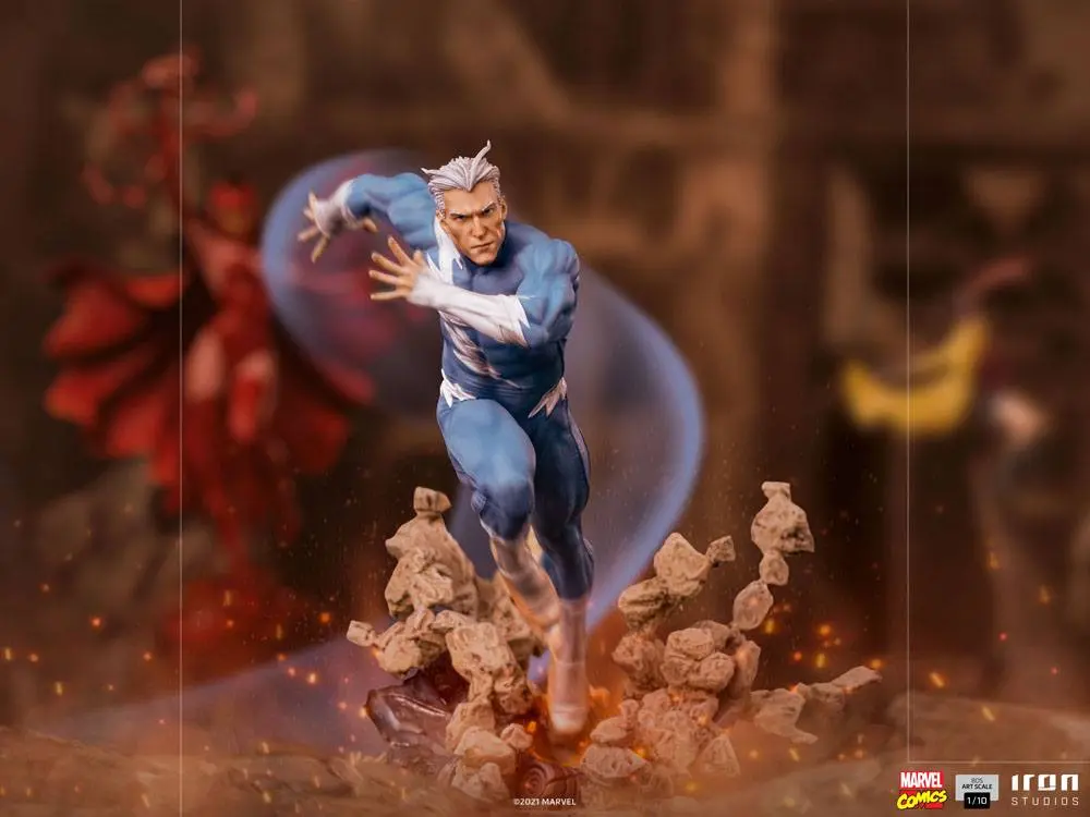 Marvel Comics BDS Art Scale Statue 1/10 Quicksilver 21 cm Produktfoto
