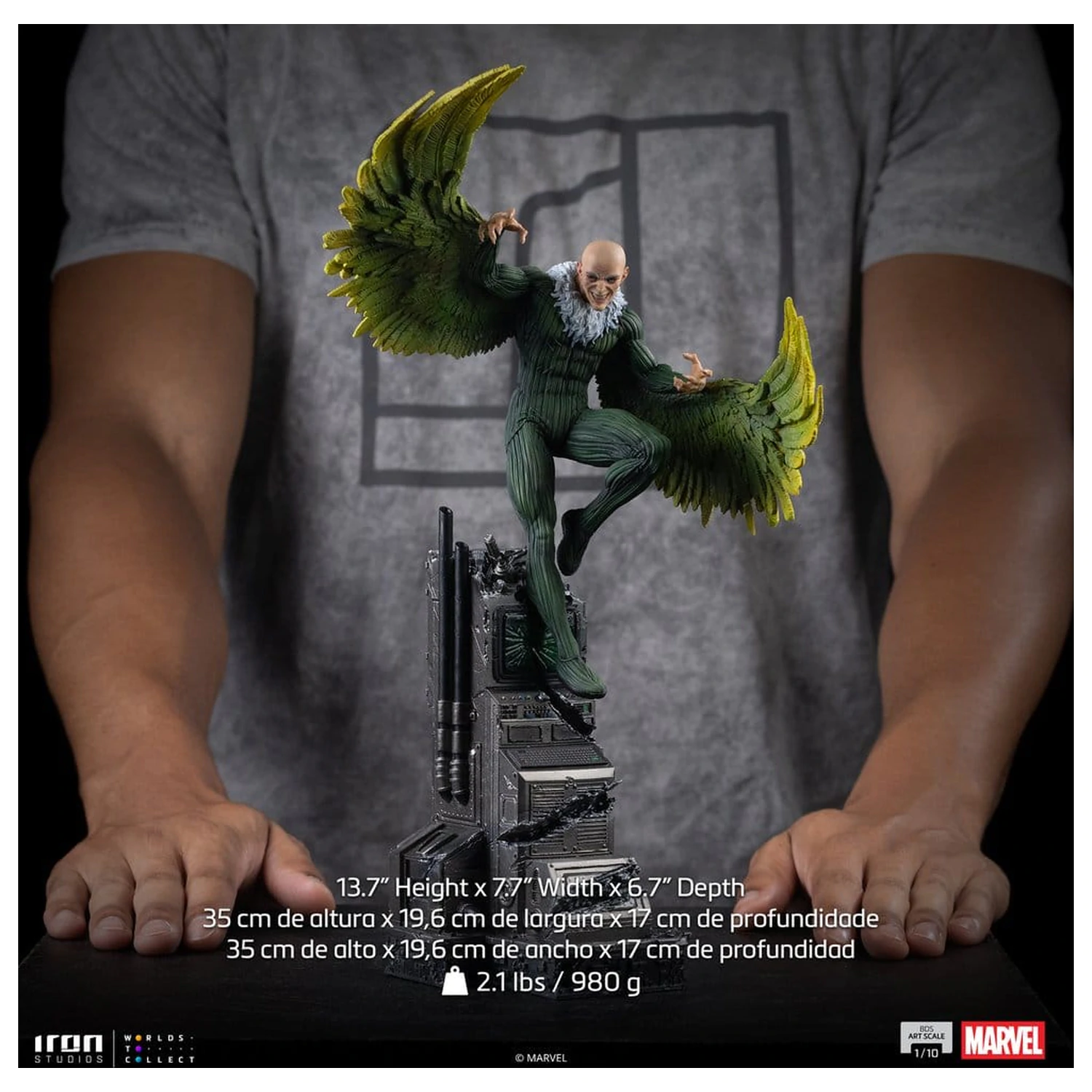 Marvel Comics BDS Art Scale Statue 1/10 Vulture (Spider-Man vs Villains Diorama) 35 cm Produktfoto