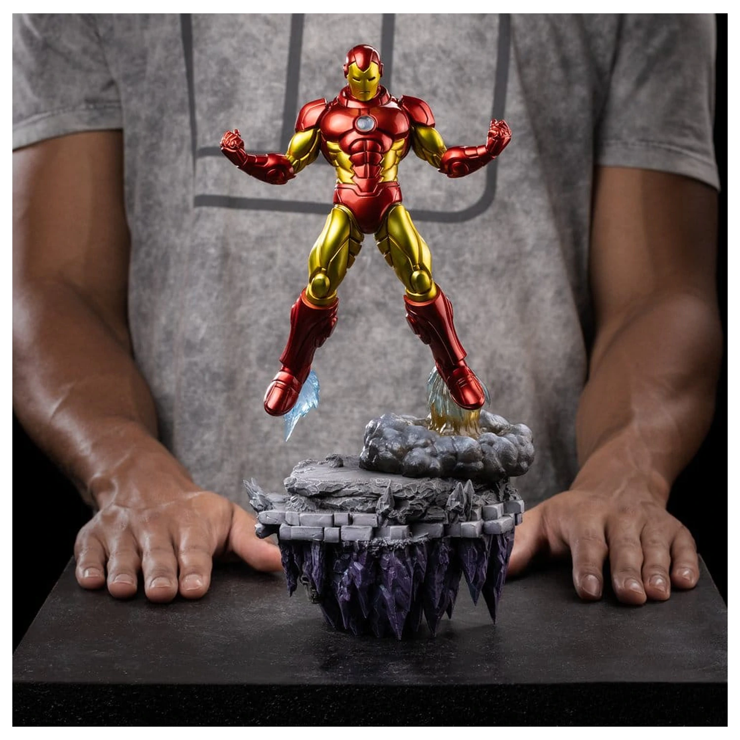 Marvel Comics BDS Art Scale Statue 1/10 Iron Man Deluxe 33 cm Produktfoto