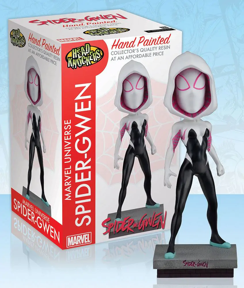 Marvel Comics Head Knocker Wackelkopf-Figur Spider-Gwen Classic Masked 20 cm termékfotó