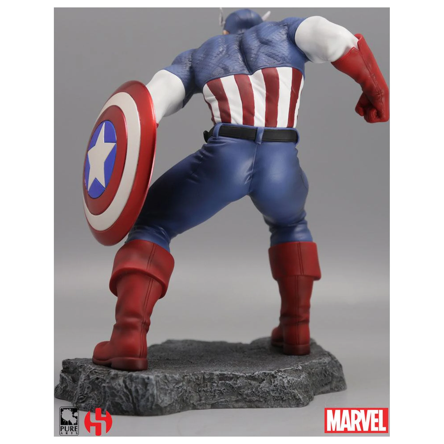 Marvel Comics Civil War Statue 1/8 Captain America 22 Zentimeter Produktfoto