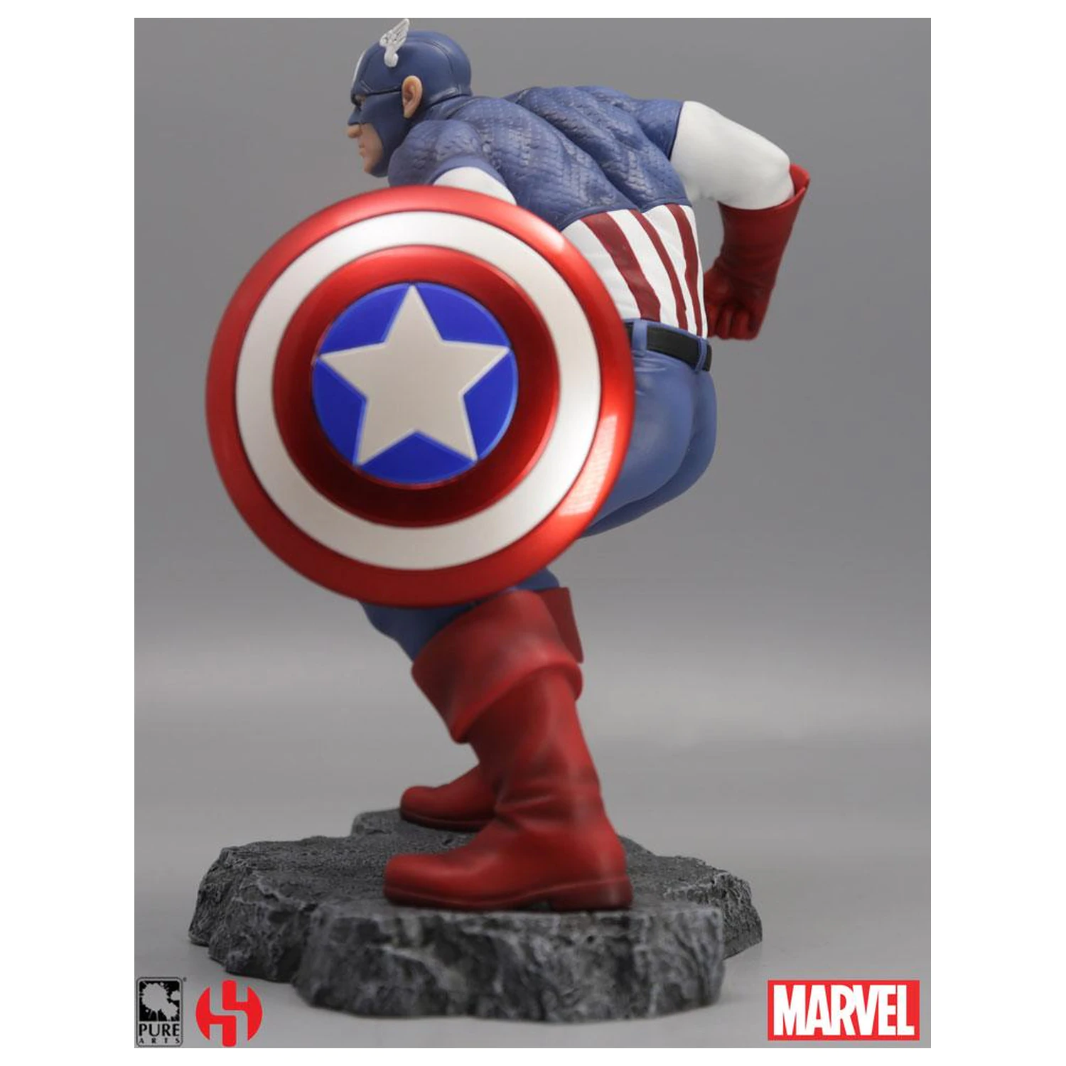 Marvel Comics Civil War Statue 1/8 Captain America 22 Zentimeter Produktfoto