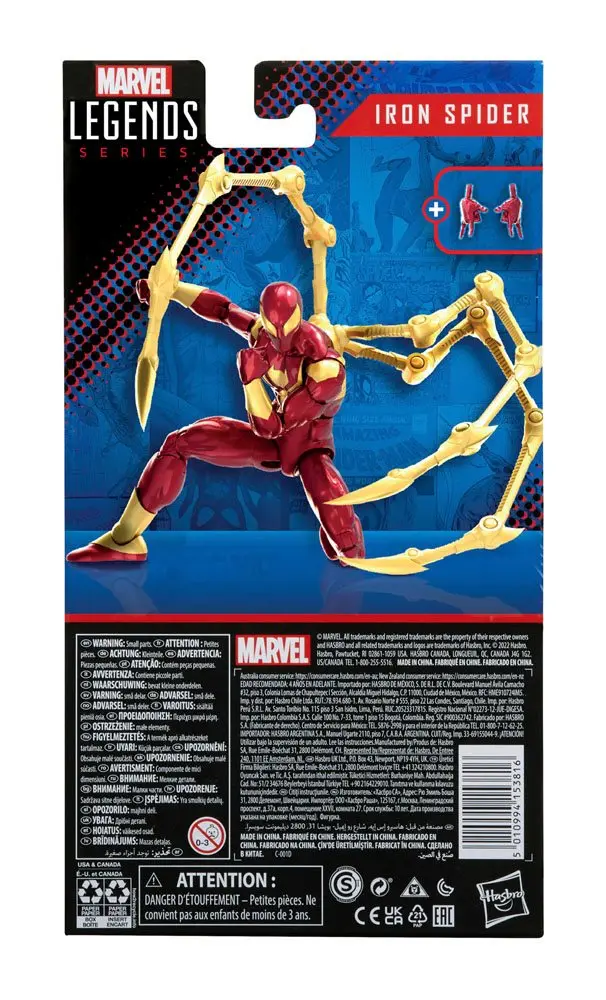 Marvel Comics: Civil War Marvel Legends Action Figur 2022 Iron Spider 15 cm Produktfoto