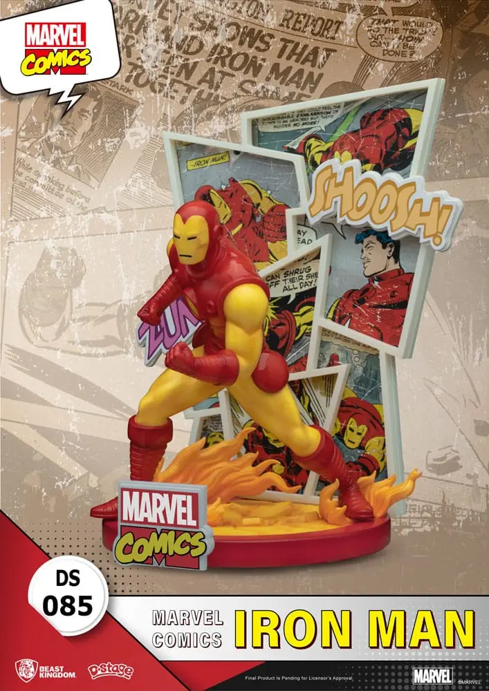 Marvel Comics D-Stage PVC Diorama Iron Man 16 cm termékfotó