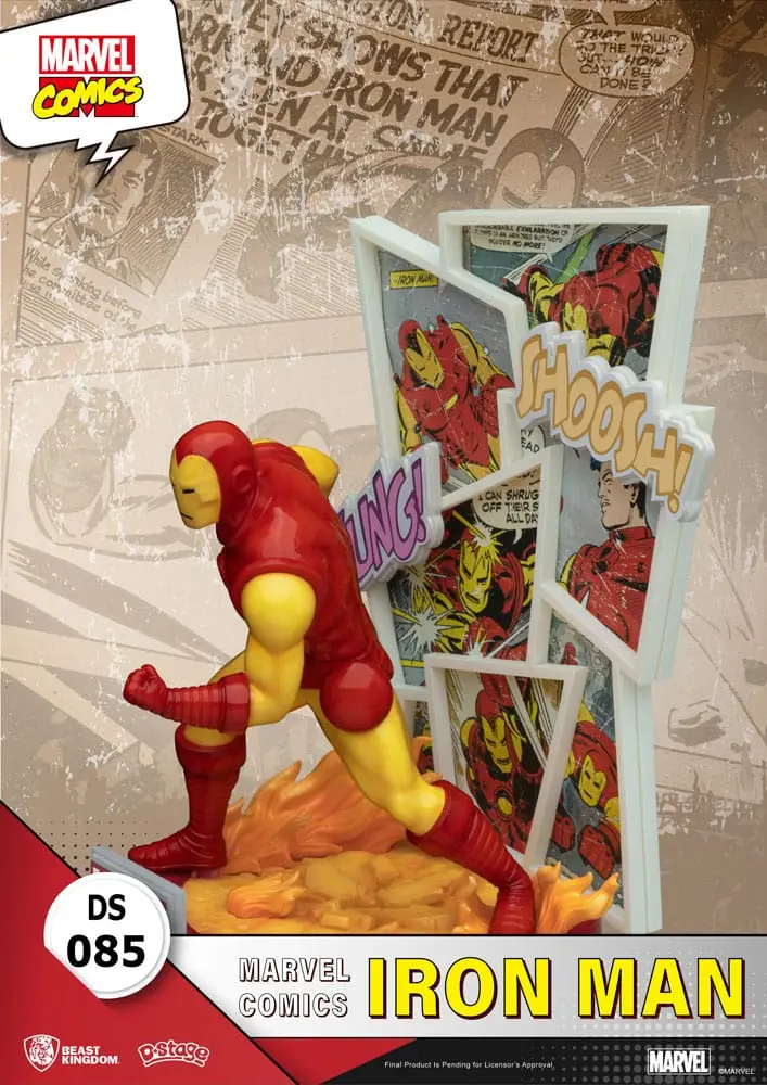 Marvel Comics D-Stage PVC Diorama Iron Man 16 cm termékfotó