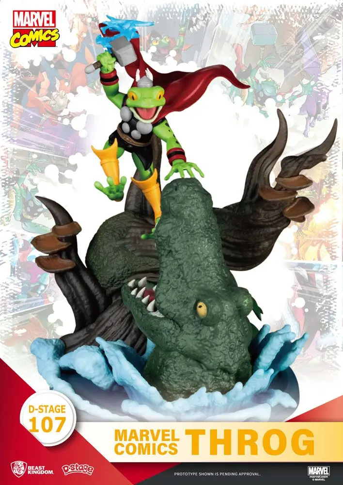 Marvel Comics D-Stage PVC Diorama Throg 17 cm Produktfoto