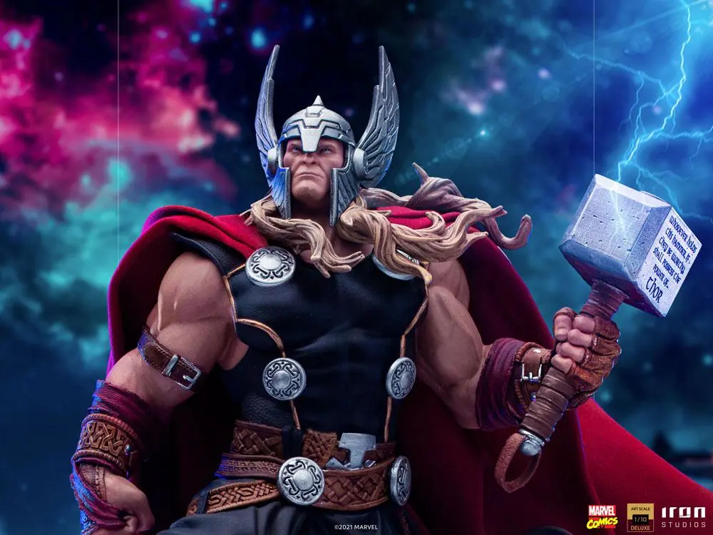 Marvel Comics Deluxe Art Scale Statue 1/10 Thor Unleashed 28 cm Produktfoto