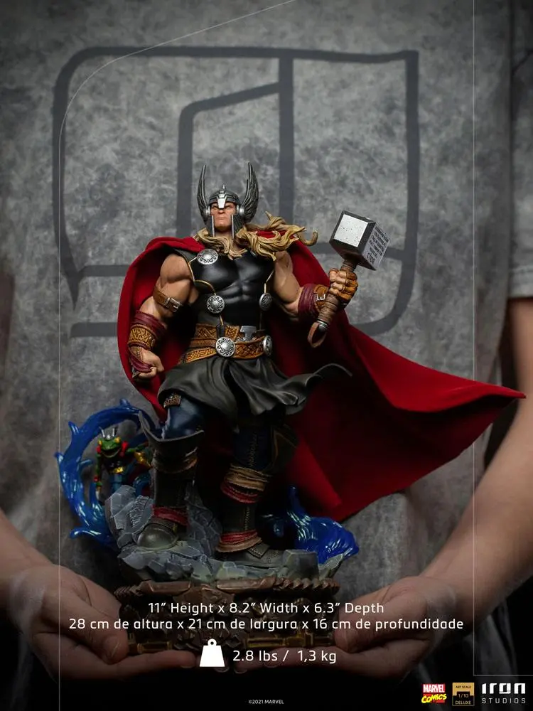 Marvel Comics Deluxe Art Scale Statue 1/10 Thor Unleashed 28 cm Produktfoto