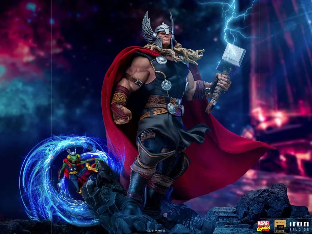 Marvel Comics Deluxe Art Scale Statue 1/10 Thor Unleashed 28 cm Produktfoto