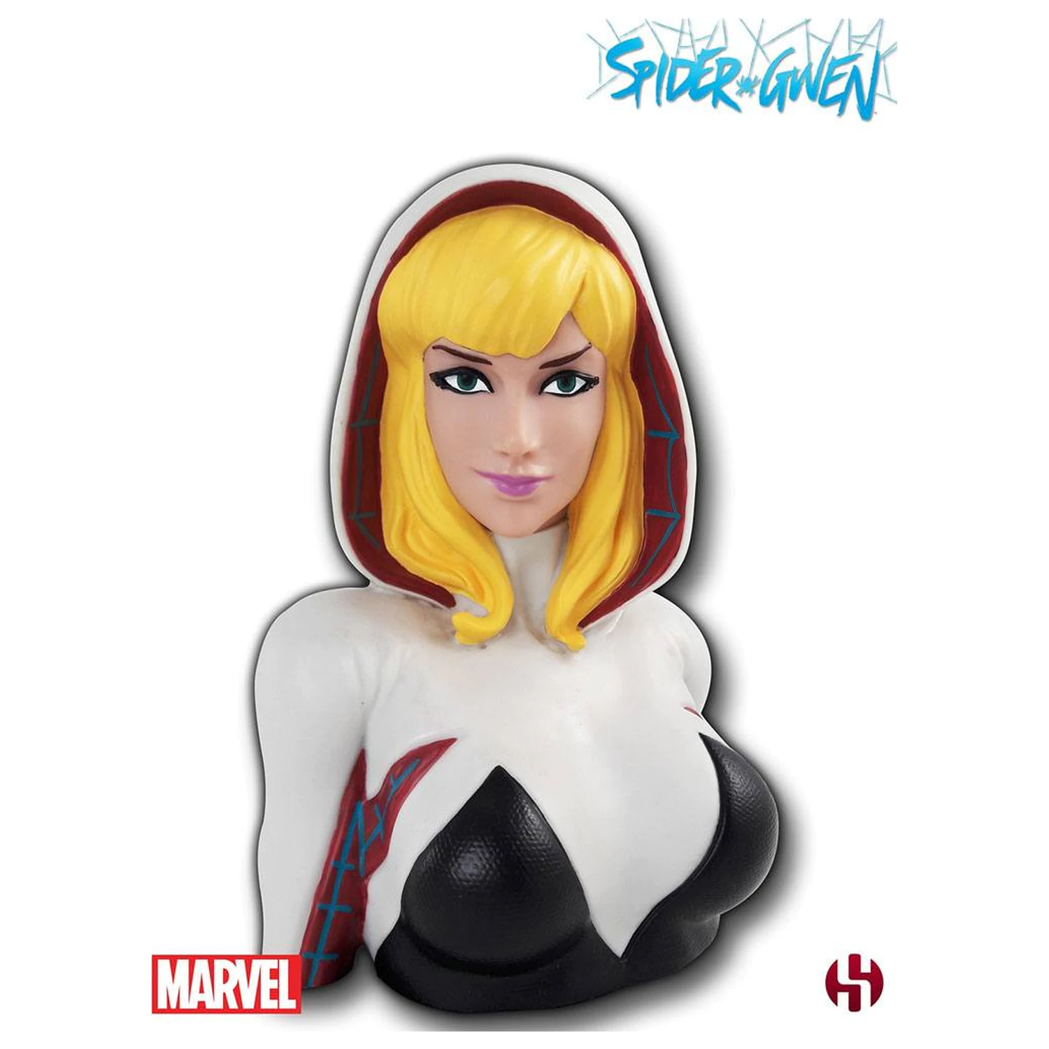 Marvel Comics Deluxe Spardose Spider-Gwen 20 cm Produktfoto