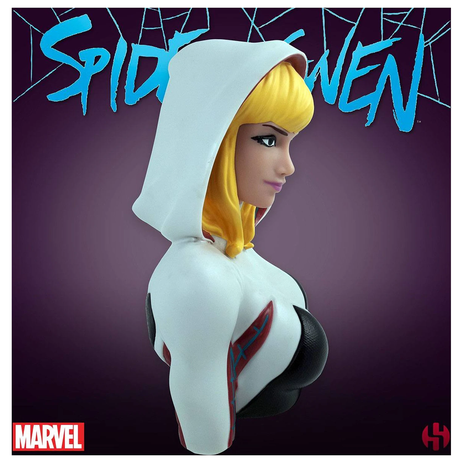 Marvel Comics Deluxe Spardose Spider-Gwen 20 cm Produktfoto