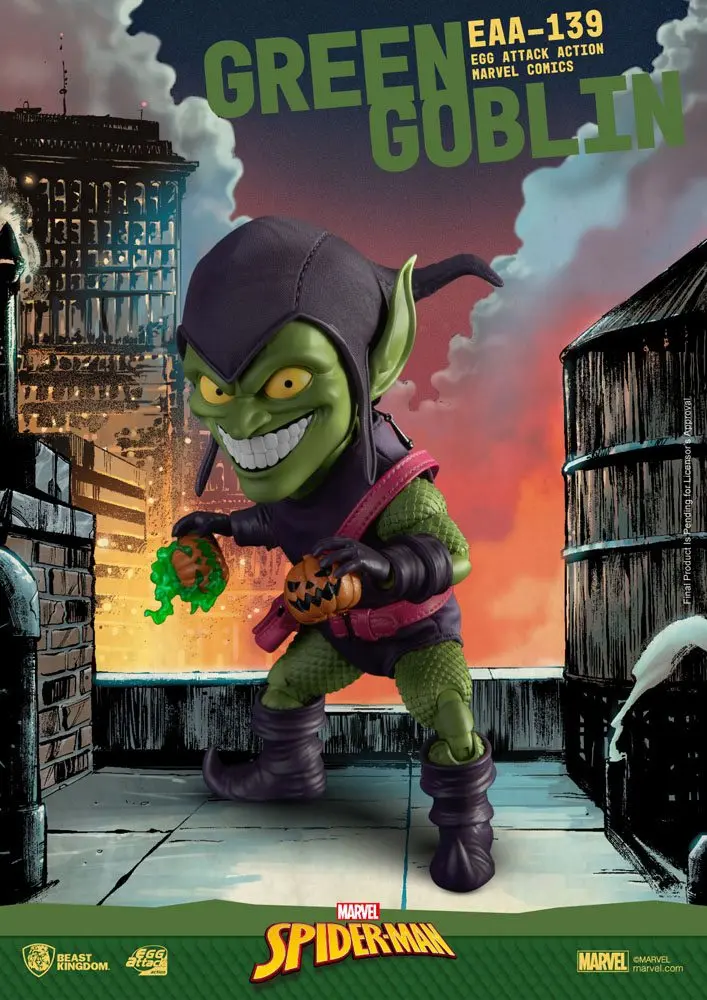 Marvel Comics Egg Attack Action Actionfigur Green Goblin 17 cm Produktfoto