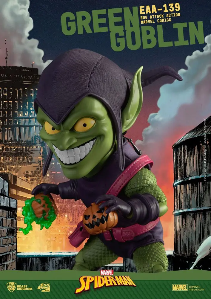 Marvel Comics Egg Attack Action Actionfigur Green Goblin 17 cm Produktfoto