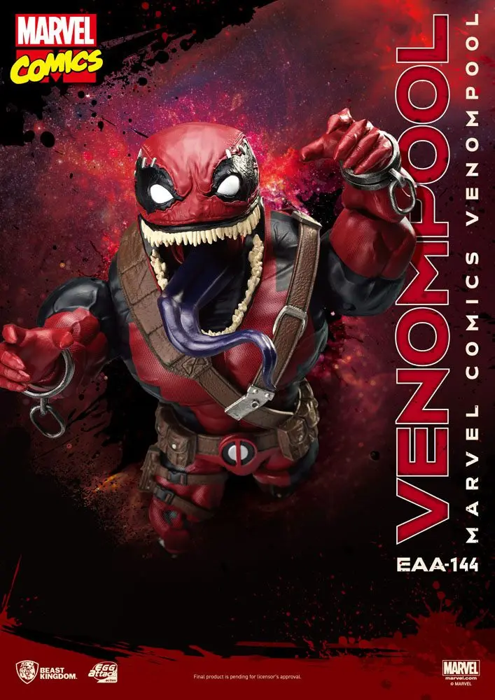 Marvel Comics Egg Attack Action Actionfigur Venompool 21 cm Produktfoto