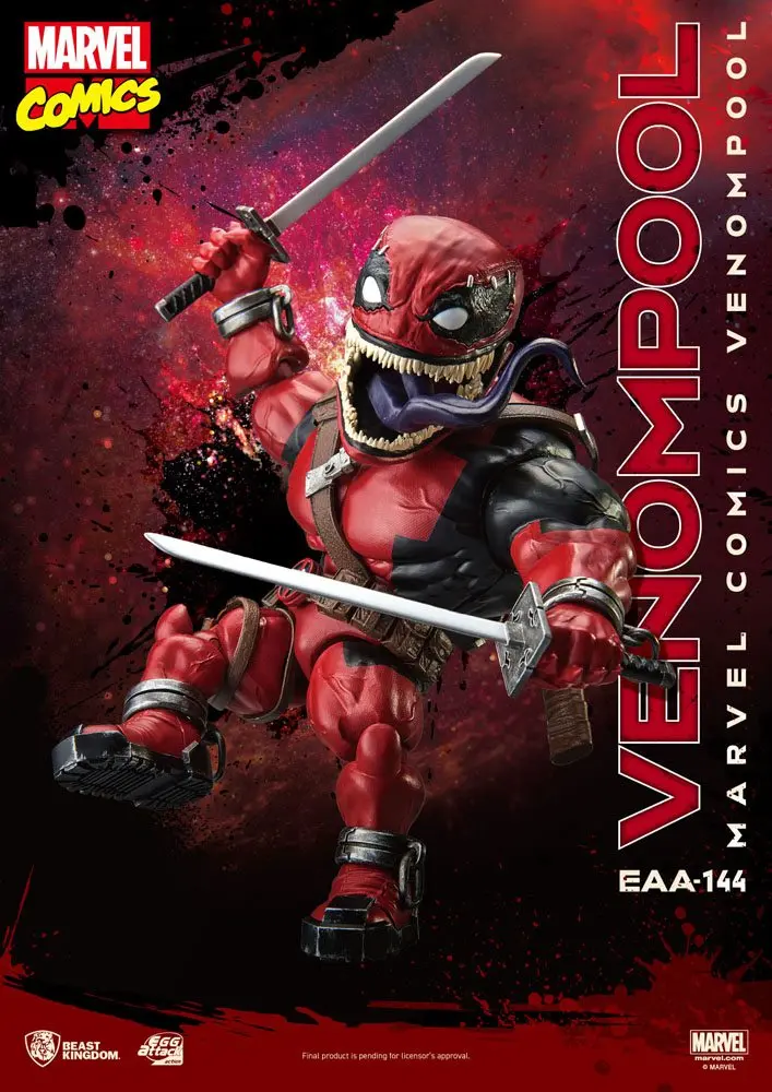 Marvel Comics Egg Attack Action Actionfigur Venompool 21 cm Produktfoto