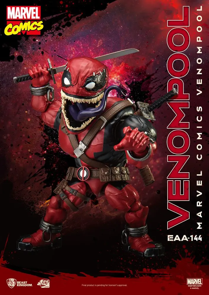 Marvel Comics Egg Attack Action Actionfigur Venompool 21 cm Produktfoto