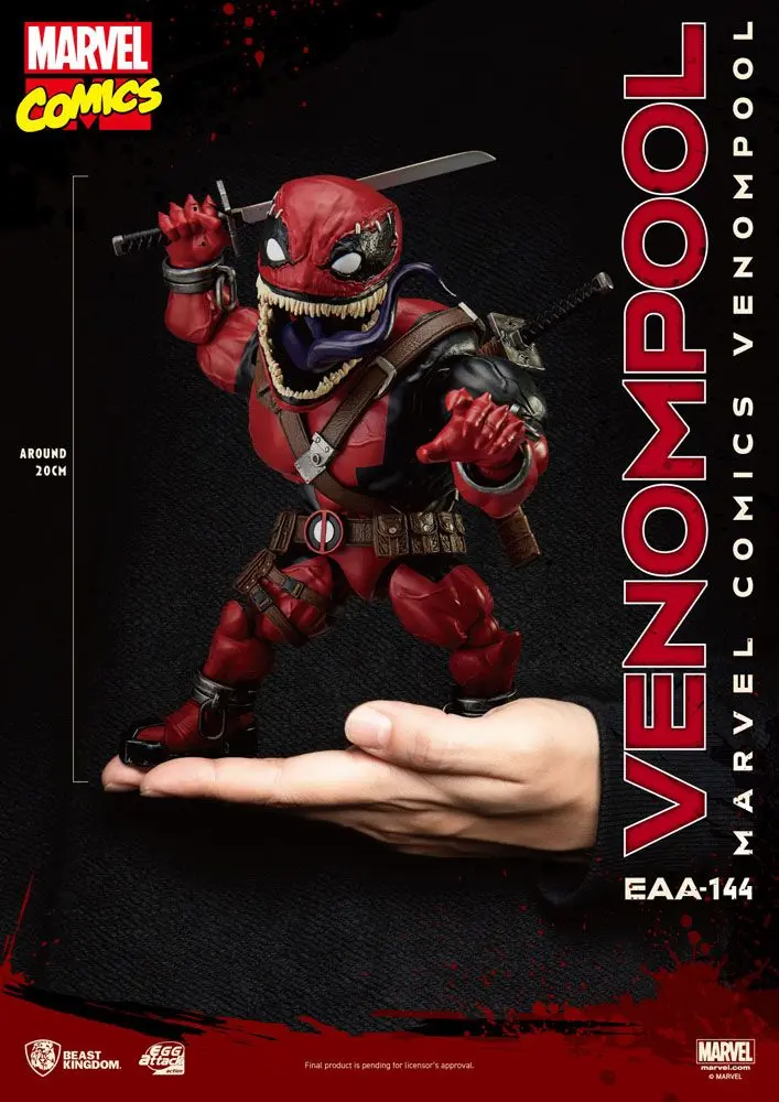 Marvel Comics Egg Attack Action Actionfigur Venompool 21 cm Produktfoto