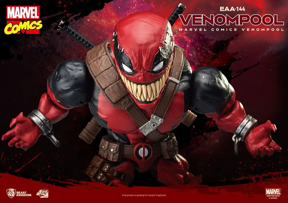 Marvel Comics Egg Attack Action Actionfigur Venompool 21 cm Produktfoto