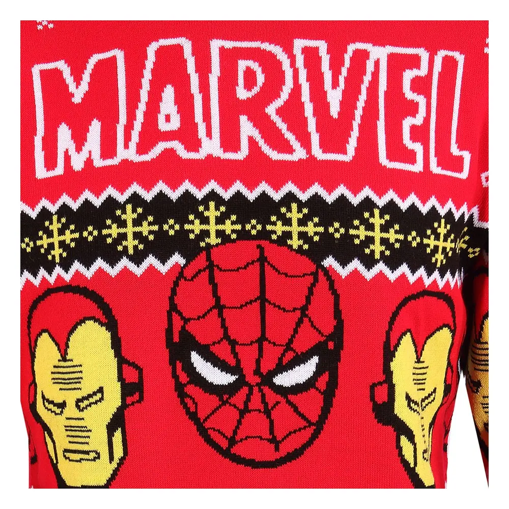 Marvel Comics Face´s Christmas Pullover Produktfoto