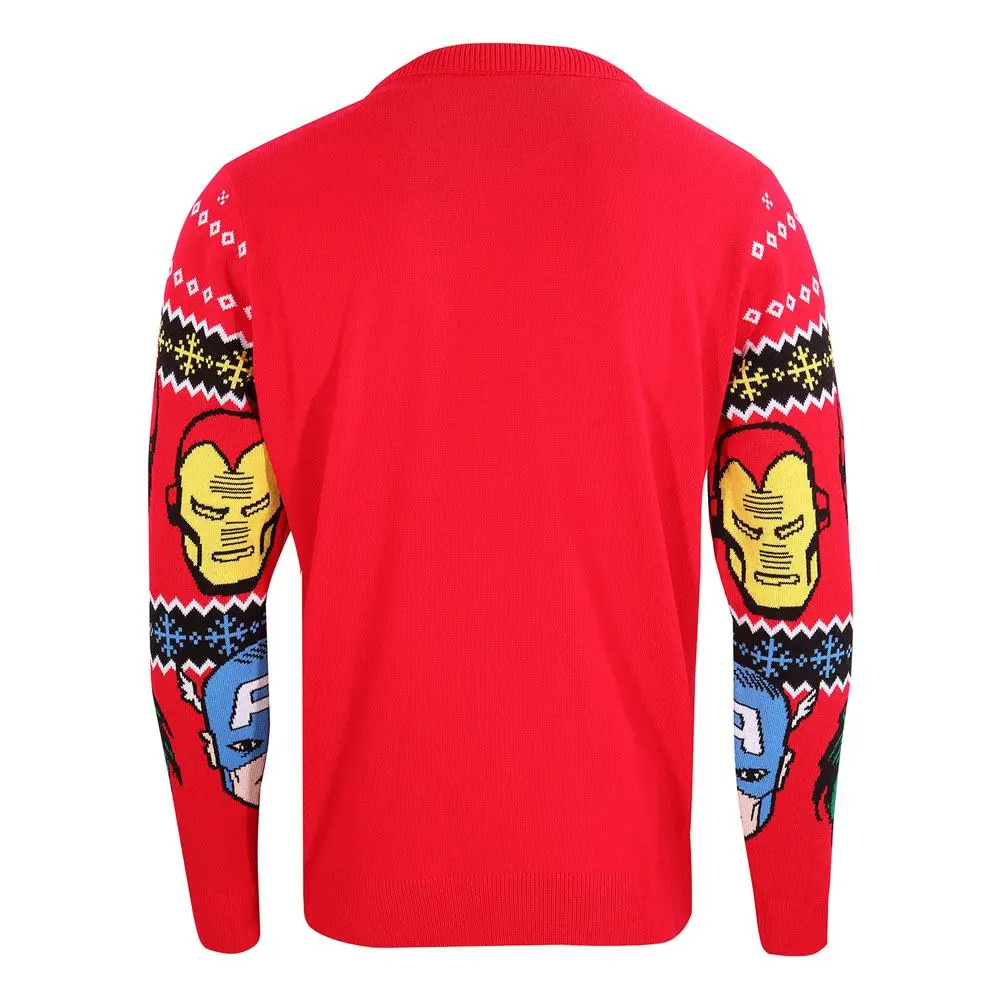 Marvel Comics Face´s Christmas Pullover Produktfoto