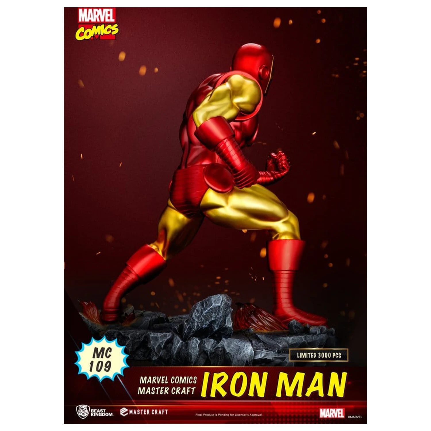 Marvel Comics Master Craft Statue Iron Man 29 cm Produktfoto